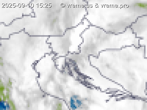 Oblačnost Slovenija