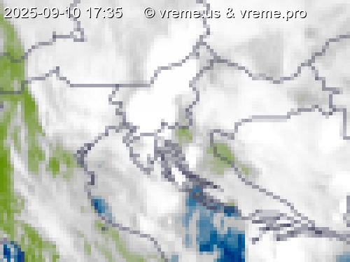 Oblačnost Slovenija