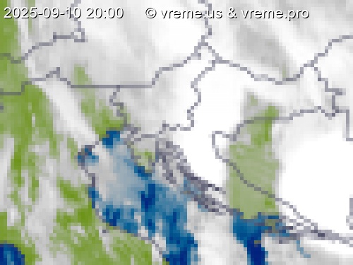 Oblačnost Slovenija