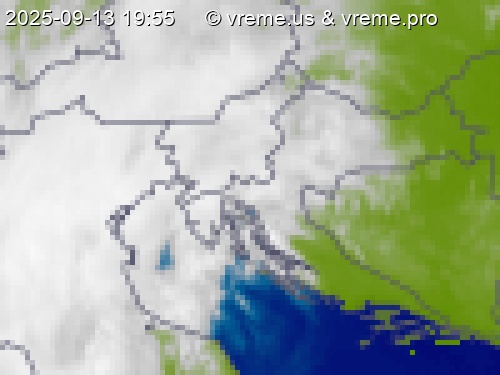 Oblačnost Slovenija