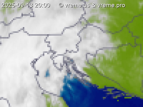 Oblačnost Slovenija