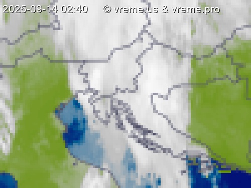 Oblačnost Slovenija