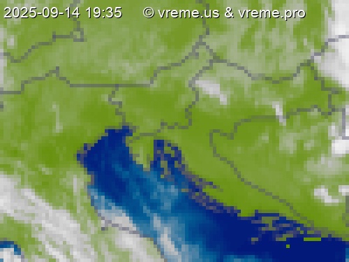 Oblačnost Slovenija