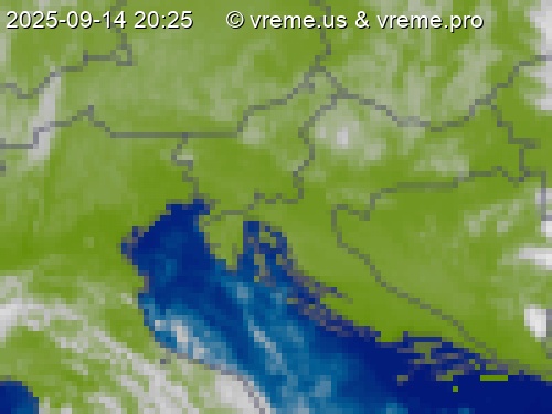 Oblačnost Slovenija