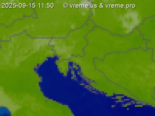 Oblačnost Slovenija