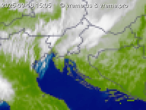 Oblačnost Slovenija