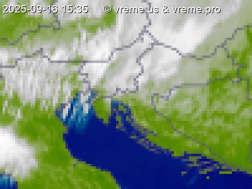 Oblačnost Slovenija