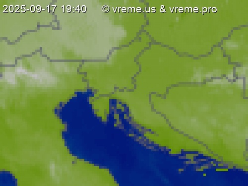 Oblačnost Slovenija