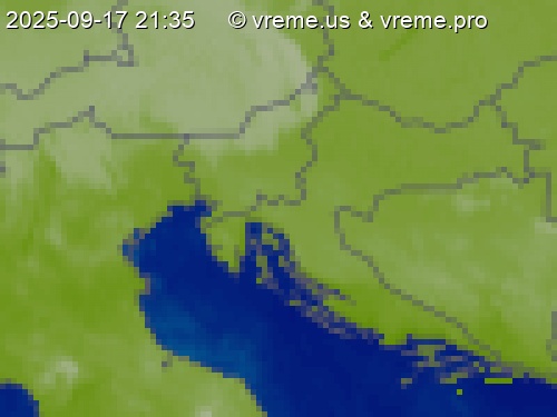 Oblačnost Slovenija