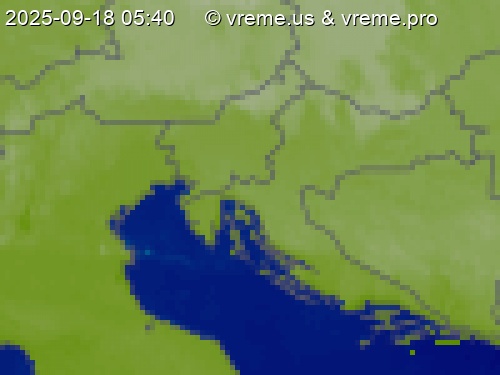 Oblačnost Slovenija