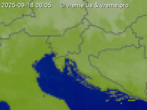 Oblačnost Slovenija
