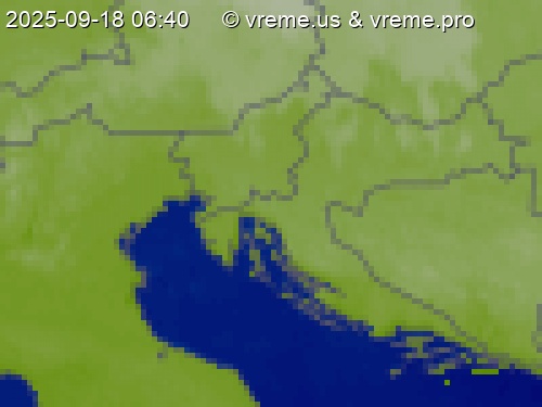 Oblačnost Slovenija