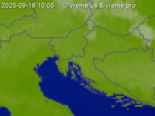 Oblačnost Slovenija