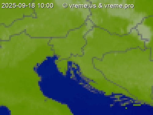 Oblačnost Slovenija