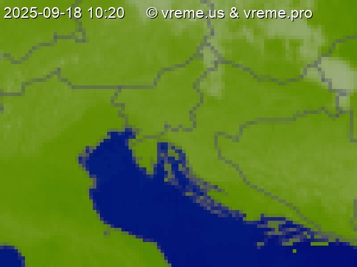 Oblačnost Slovenija