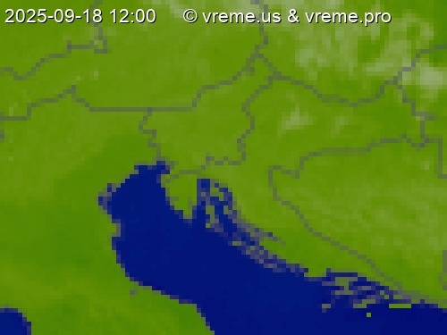 Oblačnost Slovenija
