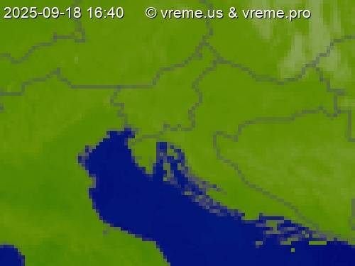 Oblačnost Slovenija