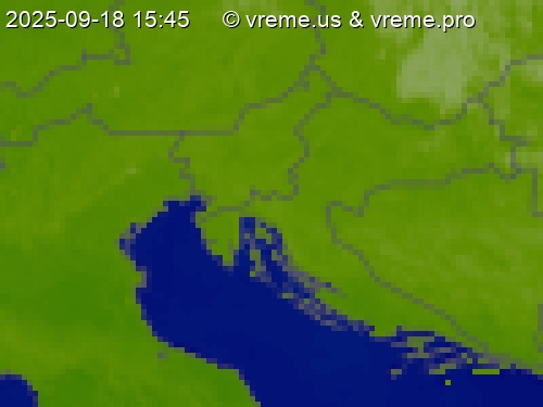 Oblačnost Slovenija