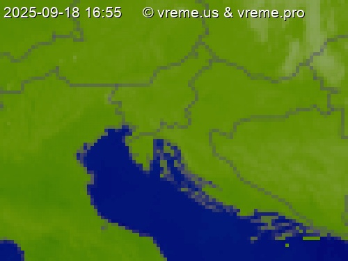 Oblačnost Slovenija