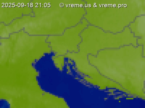 Oblačnost Slovenija