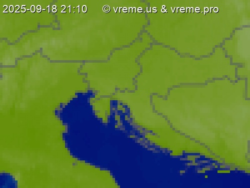 Oblačnost Slovenija