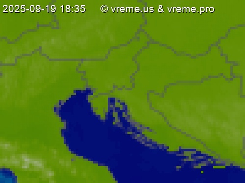 Oblačnost Slovenija