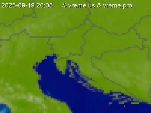 Oblačnost Slovenija