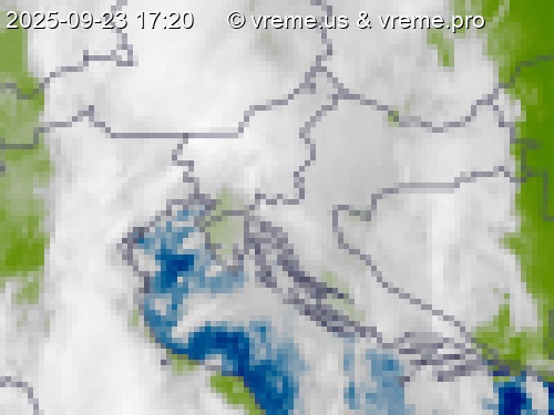 Oblačnost Slovenija
