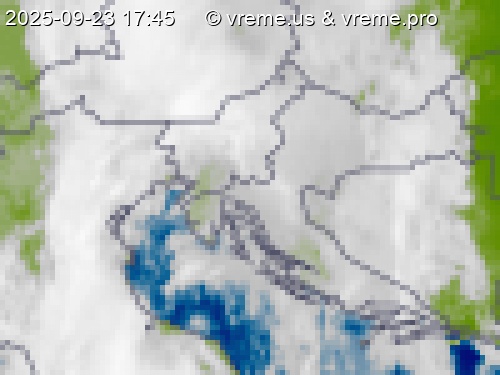 Oblačnost Slovenija
