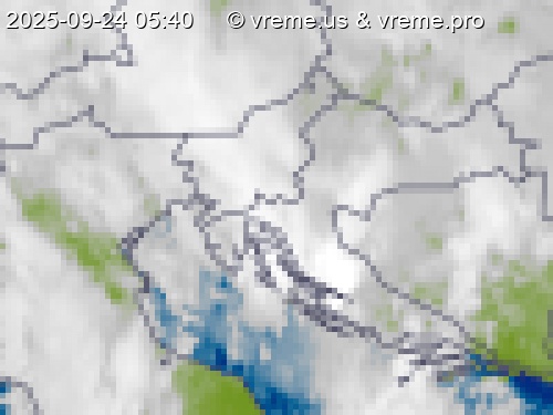Oblačnost Slovenija