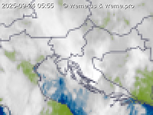 Oblačnost Slovenija