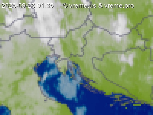 Oblačnost Slovenija