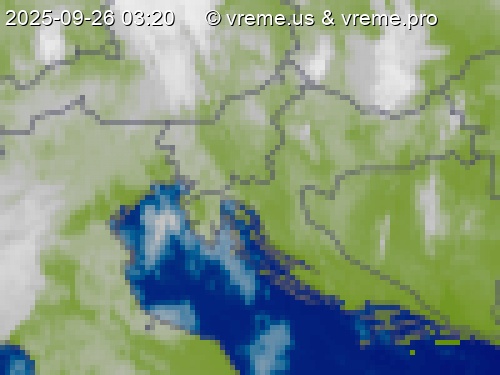 Oblačnost Slovenija
