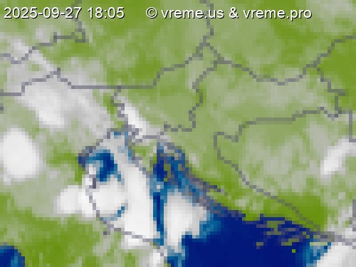 Oblačnost Slovenija