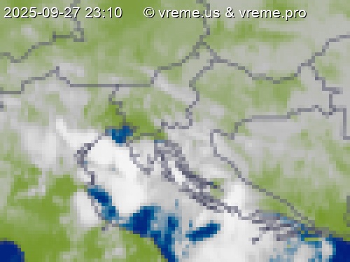 Oblačnost Slovenija