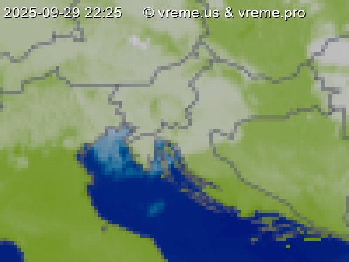 Oblačnost Slovenija