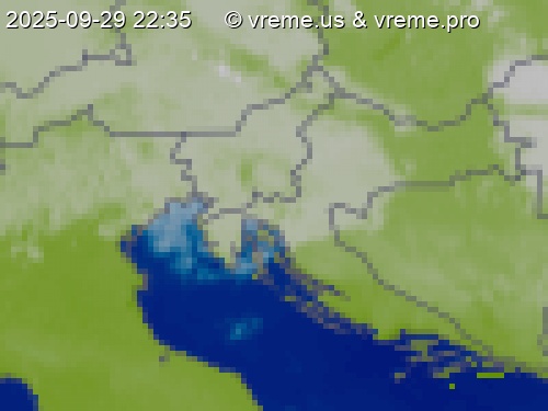 Oblačnost Slovenija