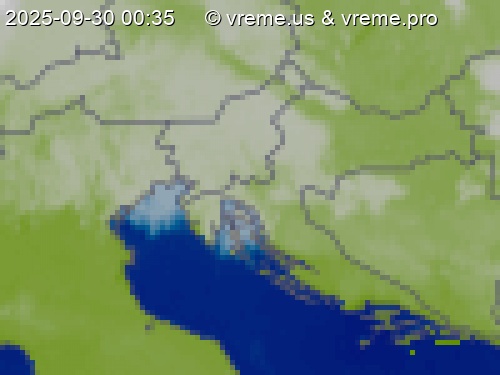 Oblačnost Slovenija