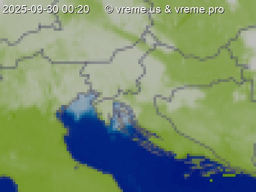 Oblačnost Slovenija