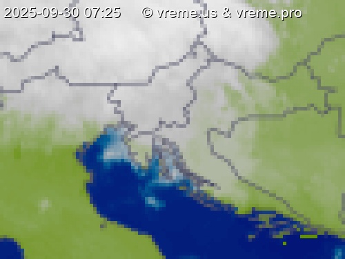 Oblačnost Slovenija
