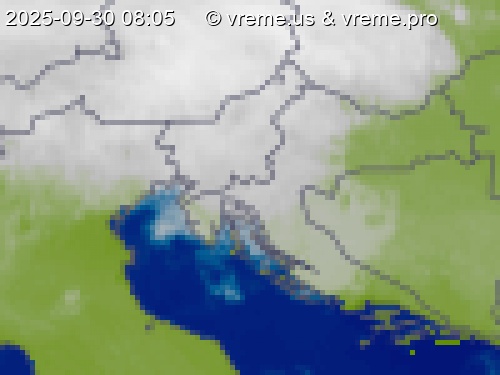Oblačnost Slovenija