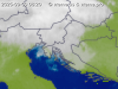 Oblačnost Slovenija