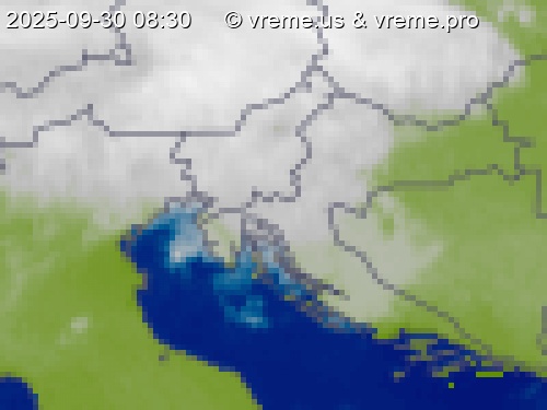 Oblačnost Slovenija