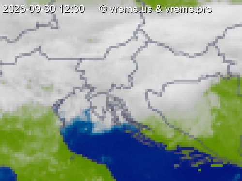 Oblačnost Slovenija