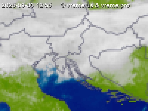 Oblačnost Slovenija