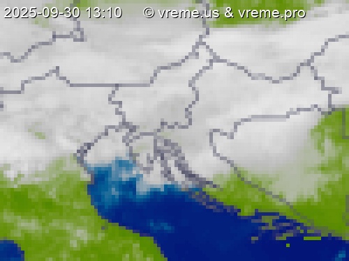 Oblačnost Slovenija