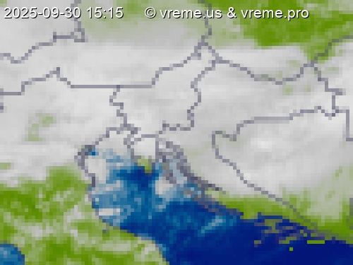 Oblačnost Slovenija