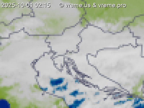 Oblačnost Slovenija