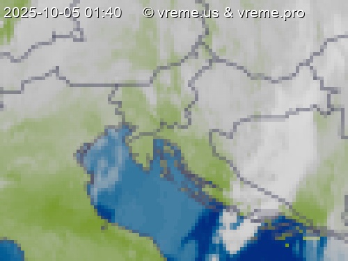 Oblačnost Slovenija
