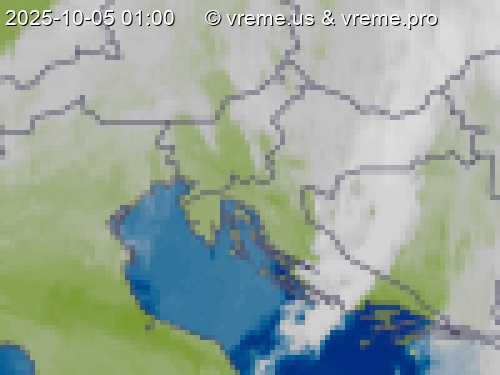 Oblačnost Slovenija